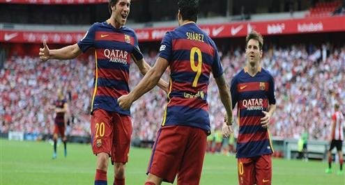 برشلونة أكثر الفرق التي وقعت على رأس مجموعة في دوري الأبطال